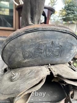 Vintage Western Saddle From Jackson Hole Wyoming