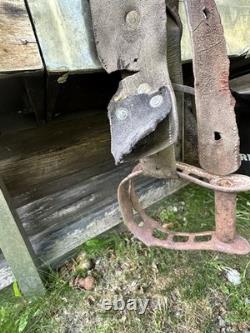 Vintage Western Saddle From Jackson Hole Wyoming