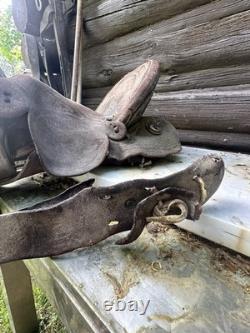 Vintage Western Saddle From Jackson Hole Wyoming