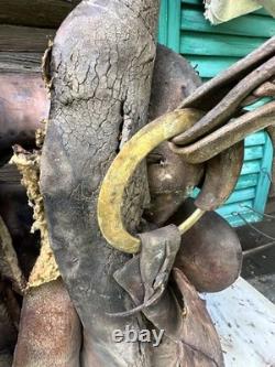 Vintage Western Saddle From Jackson Hole Wyoming