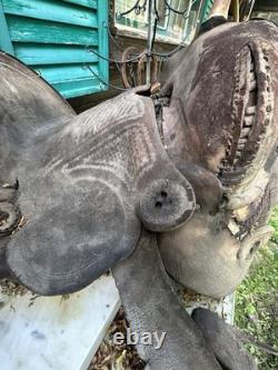Vintage Western Saddle From Jackson Hole Wyoming