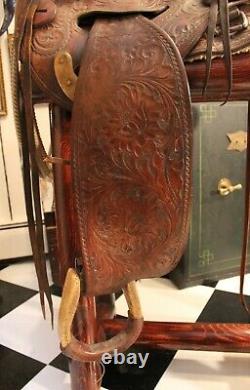 Vintage Western Saddle Otto F. Ernst