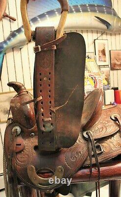 Vintage Western Saddle Otto F. Ernst