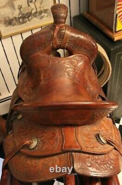 Vintage Western Saddle Otto F. Ernst