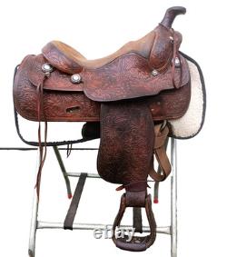 Vintage Western Show Saddle, Serial Number Stamped, Circle Y