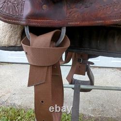 Vintage Western Show Saddle, Serial Number Stamped, Circle Y