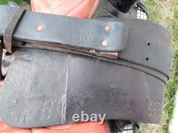 Vintage Western Silver Show Parade Saddle Doule Rigging 15 Simco Fair Condition
