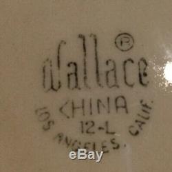 Vintage Westward Ho Boots & Saddle Plate Wallace China Western MID Century