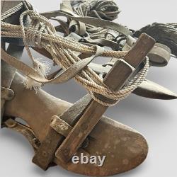 Vintage Wooden Sawbuck Pack Saddle with Rigging