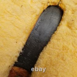 Vintage full size horse saddle Texas Best Custom built brown LEATHER & TOOLED