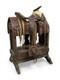 Vintage Western Saddle Complete With Original Bags