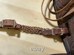 Vtg. Circle Y Western Show Saddle Fully Tooled Model 1800 Sweet Home Texas 14