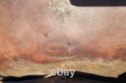 Vtg Rare Victor Marden Dalles Or. High Back Western Saddle 13½ Seat