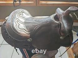 Vtg Southern Saddlery Chattanooga Tn 15 Western Saddle