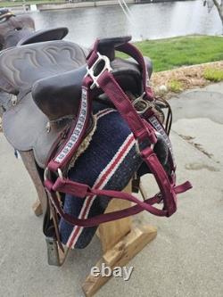 Vtg Southern Saddlery Chattanooga Tn 15 Western Saddle