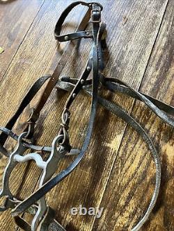 Vtg Western Studded Tooled Parade Saddle Youth Pony 12 Breast Collar Bridle