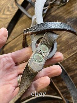 Vtg Western Studded Tooled Parade Saddle Youth Pony 12 Breast Collar Bridle