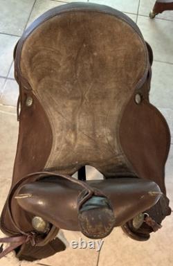 WESTERN HORSE SADDLE KING 16 Inch TX Lightweight Synthetic