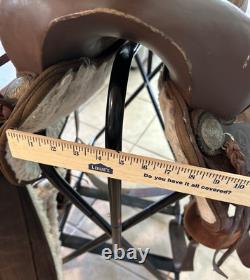 WESTERN HORSE SADDLE KING 16 Inch TX Lightweight Synthetic