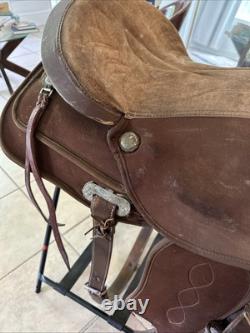 WESTERN HORSE SADDLE KING 16 Inch TX Lightweight Synthetic