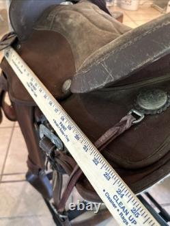WESTERN HORSE SADDLE KING 16 Inch TX Lightweight Synthetic