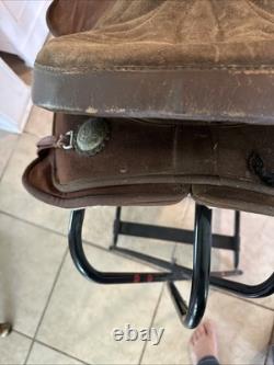 WESTERN HORSE SADDLE KING 16 Inch TX Lightweight Synthetic