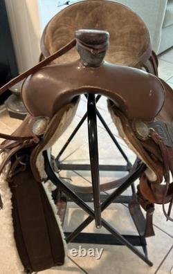 WESTERN HORSE SADDLE KING 16 Inch TX Lightweight Synthetic