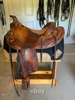 Wade Tree Slick Fork Western Saddle