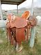Wade Type Ranch Saddle, Hand Made By Randy Hansen, 15 1/2 Seat