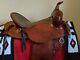 Weaver Stamped 16 Western Working Ranch Saddle- All Leather Fqhb -nice