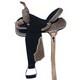 Western Barrel Racing Horse Saddle Premium Leather With Tack Set 10'' To 18' In
