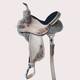 Western Barrel Racing Horse Saddle Premium Leather With Tack Set 10'' To 18' In