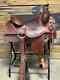 Western Barrel Racing Horse Saddle Premium Leather With Tack Set 10'' To 18' In