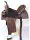 Western Barrel Racing Horse Saddle Premium Leather With Tack Set 10'' To 18' In