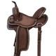 Western Barrel Racing Horse Saddle Trail Tooled Carved Leather Equestrian 15