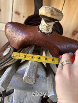 Western Barrel Saddle 15 Inch Seat