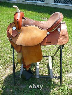 Western Barrel or Trail Saddle by Johnny Ruff's Saddle Shop