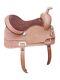 Western Brown Leather Saddle Hand Tooled Size 18 Inch/ Size All