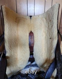 Western Handmade Caldwell Ranch Saddle Square Skirt 16 Inch