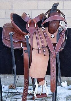 Western Horse Kids Trail Barrel Ranch Roping Youth Used Saddle Tack Set 12 13 14