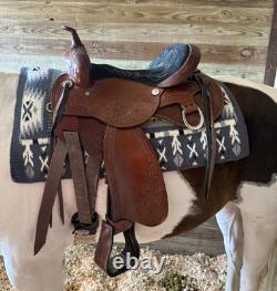 Western Horse Saddle 16 FQHB