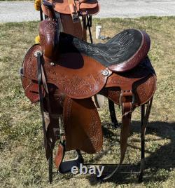 Western Horse Saddle 16 FQHB