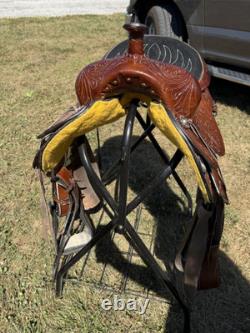 Western Horse Saddle 16 FQHB