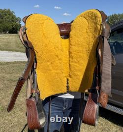 Western Horse Saddle 16 FQHB