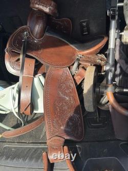 Western Horse Saddle Size 15. Brand New Never Mounted