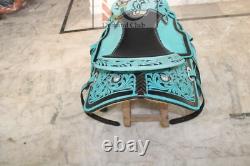 Western Leather Barrel Horse Saddle Tack Set 10 to 20 Free Shipping