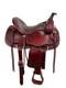 Western Leather Horse Saddle Hand Tooling Carved Pleasure Trail Riding Tack