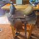 Western Leather Pleasure/trail Saddle, Brown Traditional 16 In For Horse