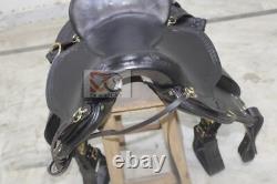 Western Leather Saddle All Sizes Inch Equestrian Trail Horse