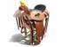 Western Leather Saddle Hand Carved Horse Riding Saddle Brown Premium Quality